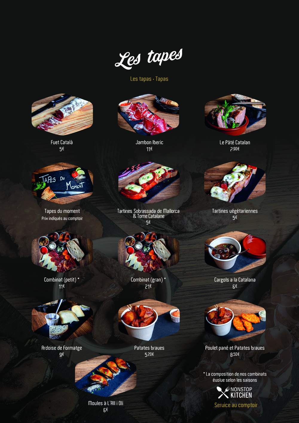 Les Tapas du Chaudron Cabestany